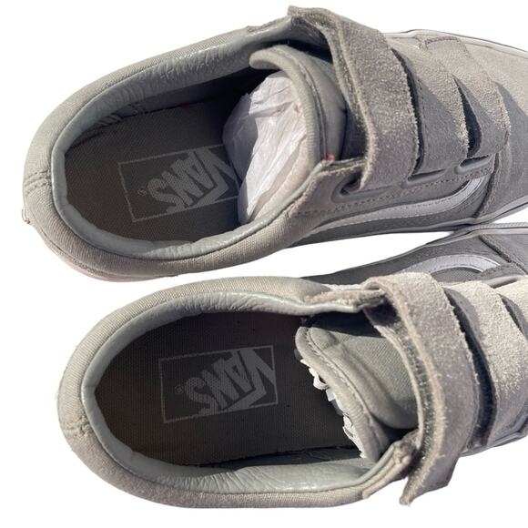 Vans Old Skool V Suede Canvas Drizzle Grey Size 6.5 Men’s - Picture 5 of 12